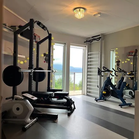 Villa Exclusive Fjord With View & Wood-fired Sauna Stette